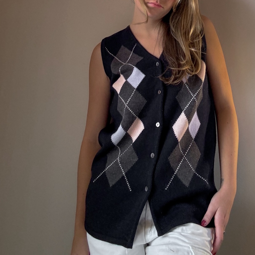 Vintage Amanda Smith Sweater vest